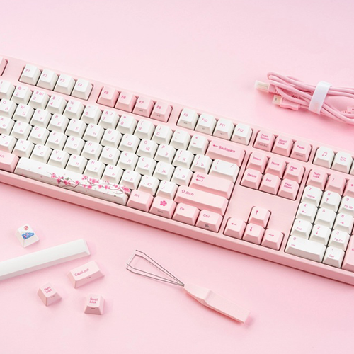 მექანიკური კლავიატურა - Varmilo VEM108 Sakura R1 EC V2 Rose UA