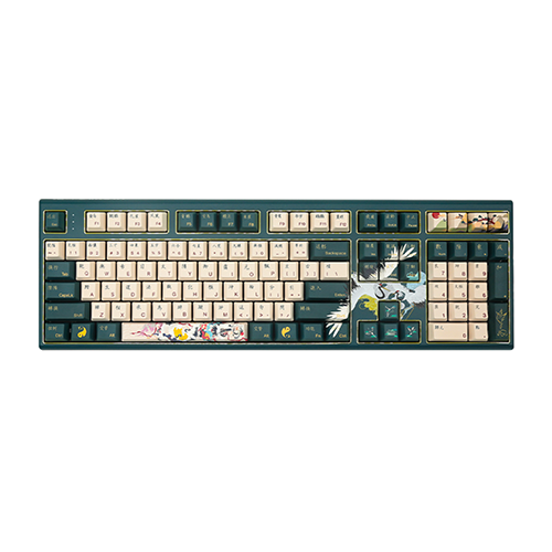 მექანიკური კლავიატურა - Varmilo VBS108 Lure Crane Cherry MX Red UA