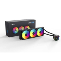 პროცესორის წყლის გაგრილება - FSP AE36-B 360 mm ARGB Black