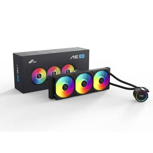 პროცესორის წყლის გაგრილება - FSP AE36-B 360 mm ARGB Black
