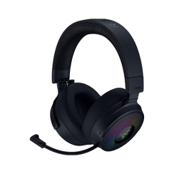 უკაბელო Bluetooth ყურსასმენი - Razer Kraken V4 Pro RGB USB Black WL BT