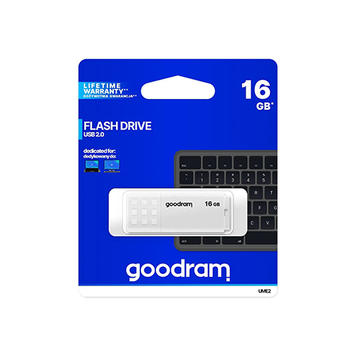 ფლეშ მეხსიერება - Goodram 16 GB USB 2.0 White