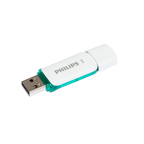 ფლეშ მეხსიერება - Philips 8 GB USB 2.0 Green