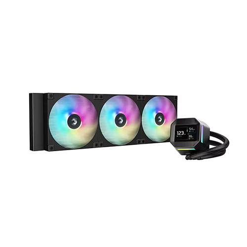 პროცესორის წყლის გაგრილება - Deep Cool LM420 420 mm ARGB Black
