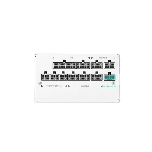 კვების ბლოკი - Deep Cool PQ850G 850 Watt 80 Plus Gold Full Modular White