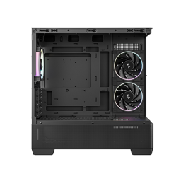 ქეისი - Deeo Cool CG380U 3F - 3x120 Fan ARGB Black