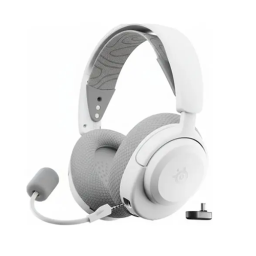 უკაბელო Bluetooth ყურსასმენი - SteelSeries Arctis Nova 3 White WL BT