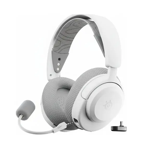 უკაბელო Bluetooth ყურსასმენი - SteelSeries Arctis Nova 3 White WL BT