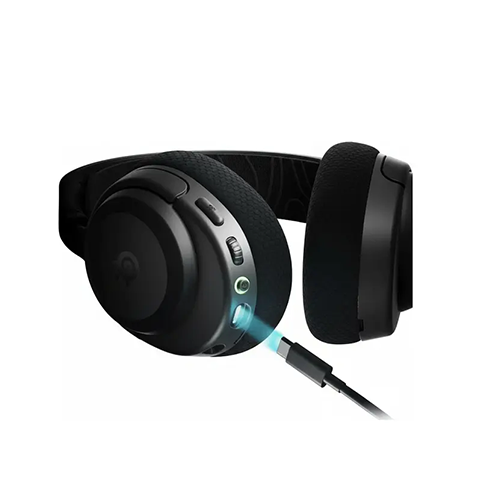 უკაბელო Bluetooth ყურსასმენი - SteelSeries Arctis Nova 3 Black WL BT