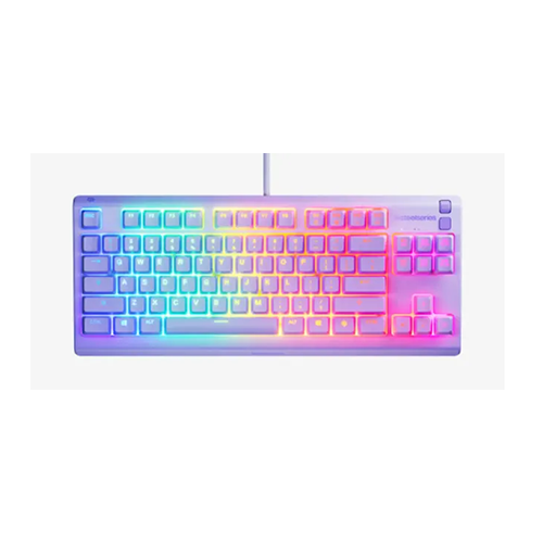 კლავიატურა - SteelSeries Apex 3 TKL Lavender