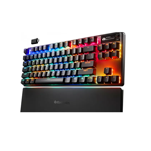 მექანიკური კლავიატურა - SteelSeries Apex Pro Gen 3 Black