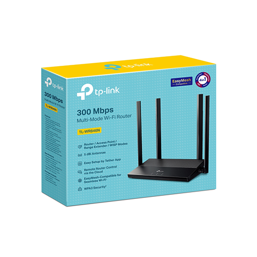 Wi-Fi როუტერი - TP-Link TL-WR846N
