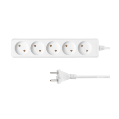 5 პორტიანი დამაგრძელებელი - 2E Strip 5XCEE7/17 White 3მ