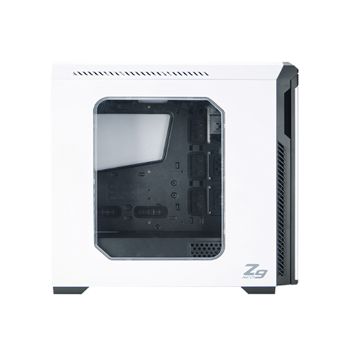 ქეისი - Zalman Z9 Neo Plus White - 2x120 Fan + 3x120 Fan LED