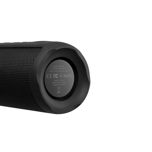 უკაბელო Bluetooth დინამიკი - 2E Portable Speaker SoundXTube Plus TWS, MP3, Wireless, Waterproof Black