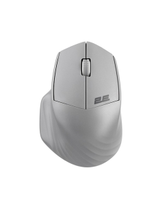 უკაბელო Bluetooth მაუსი - 2E MF280 Silent WL BT Gray