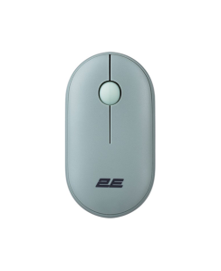უკაბელო Bluetooth მაუსი - 2E MF300 Silent WL BT Ashen Green