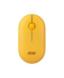 უკაბელო მაუსი - 2E MF300 Silent WL BT Sunny yellow