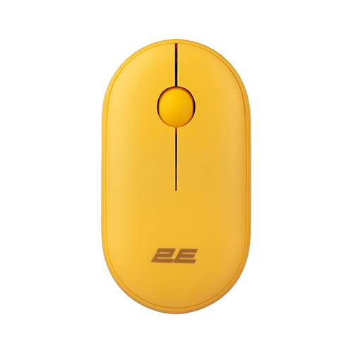 უკაბელო Bluetooth მაუსი - 2E MF300 Silent Sunny yellow WL BT