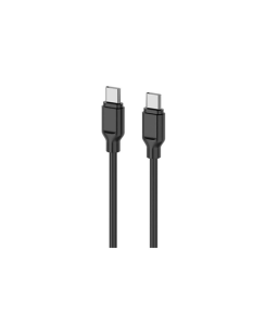 მობილურის კაბელი - 2E Cable Type-C- Type-C Glow 60W 1m Black