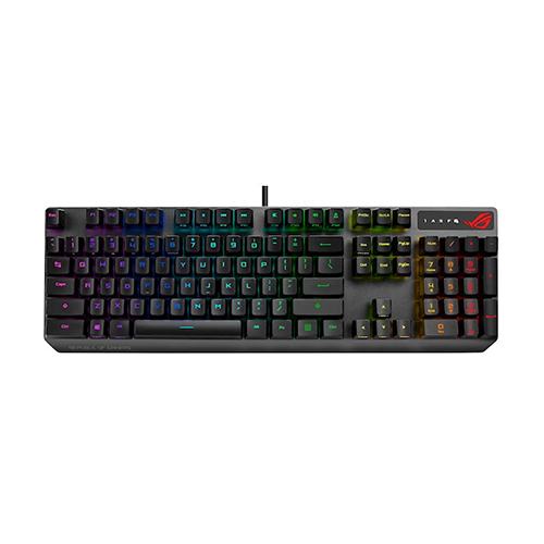 მექანიკური კლავიატურა - Asus Rog Strix Scope RX RD RGB 104key USB EN Black