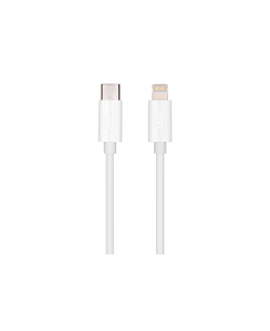 მობილურის კაბელი - 2E Cable Type-C - Lightning Glow 1m White