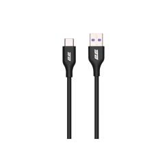 Mobile Cable - 2E Cable USB-A - Type-C Glow 1m Black