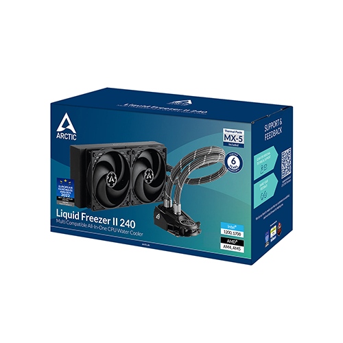 პროცესორის წყლის გაგრილება - Arctic Liquid Freezer II 240 mm