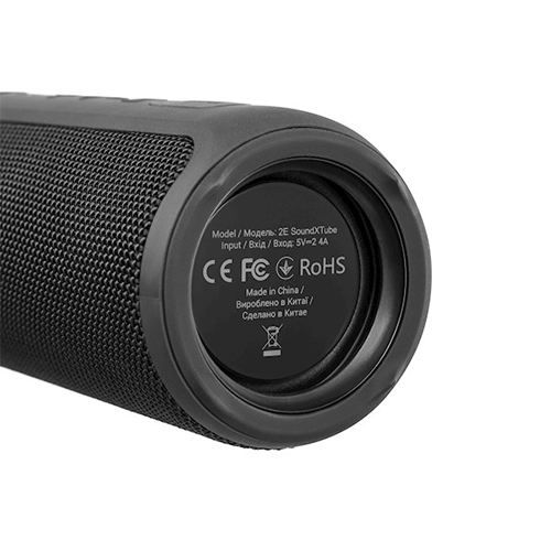 უკაბელო Bluetooth დინამიკი - 2E SoundXTube TWS Waterproof Black
