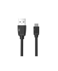 გადამყვანი - USB2.0 A Male to Micro B Male Cable 0.25M Black Vention