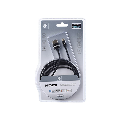 გადამყვანი კაბელი - HDMI To Micro HDMI 2Е 2მ