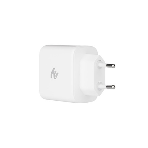 მობილურის დამტენი - 2Е Wall Charger USB QC, PD, Max 30W, white