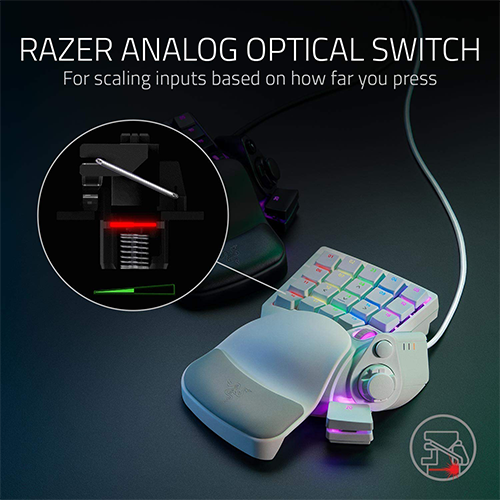 კლავიატურა - Razer Tartarus Pro Analog Optical Mercury
