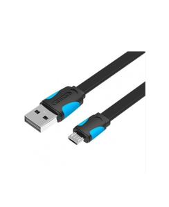 USB კაბელი - USB 2.0 A Male to B Male Cable 1.5M Black PVC Type Vention