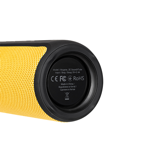 უკაბელო Bluetooth დინამიკი - 2E Portable Speaker SoundXTube TWS Waterproof Yellow