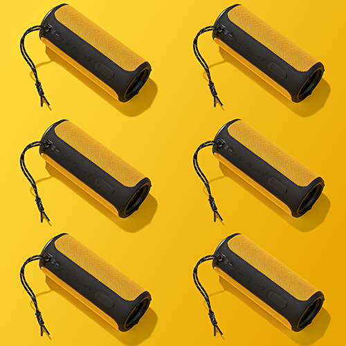 Bluetooth Speaker - 2E Portable Speaker SoundXTube TWS MP3 Waterproof Yellow