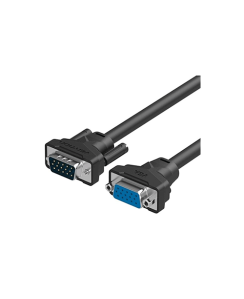 გადამყვანი კაბელი - VGA Male To Female Extension Cable 5M Black Vention