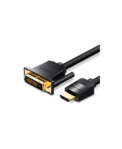 გადამყვანი კაბელი - HDMI To DVI-D კაბელი Vention 15მ  
