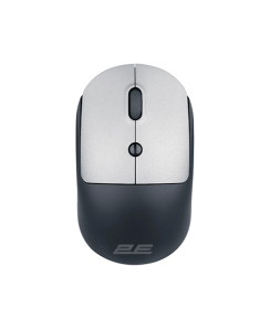 უკაბელო Bluetooth მაუსი - 2E MF218 Silent WL BT Black/Gray