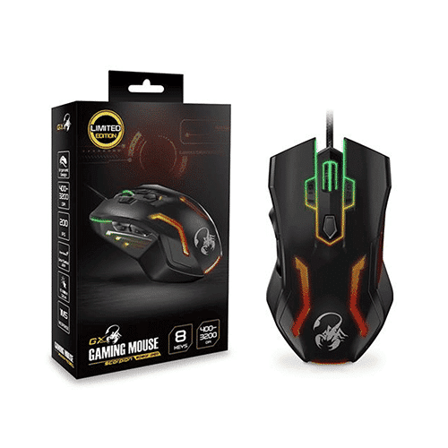 მაუსი - Genius Scorpion Spear Pro 8 Keys Led