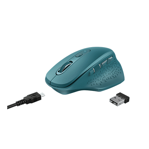 უკაბელო ტენვადი მაუსი - Trust Ozza Blue Rechargeable WL