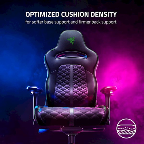 კომპიუტერის სკამი - Razer Gaming Chair Enki Black-Green