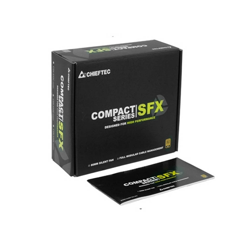 კვების ბლოკი - Chieftec Retail Compact CSN-550C 550 Watt 80 Plus Gold Full Modular SFX