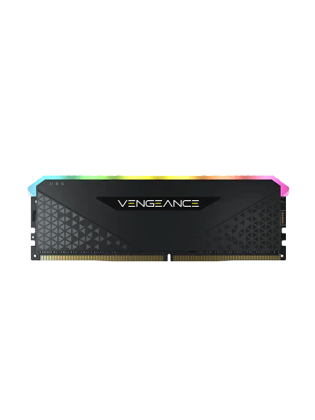 ოპერატიული - DDR4 8 GB 3600 Mhz Corsair RGB RS Black