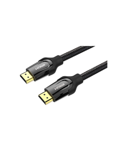 HDMI კაბელი Nylon Braided HDMI Cable 1.5M Black Metal Type Vention