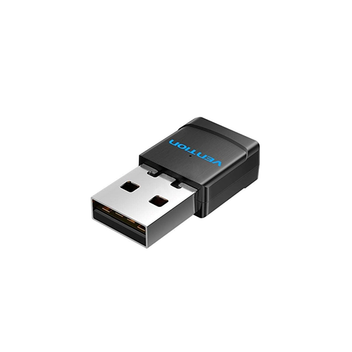 USB Wi-Fi მიმღები - Vention 2.4 Ghz Black