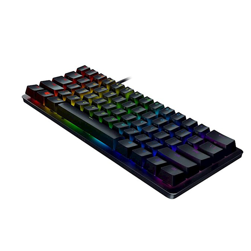 მექანიკური კლავიატურა - Razer Huntsman Mini Purple Switch USB US RGB Black