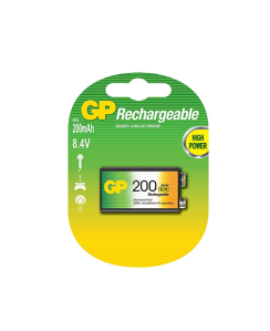 აკუმულატორი - GP GPRHV208R015 GP20R8H-2UE1 NiMH 8.4V 200mAh LSD 