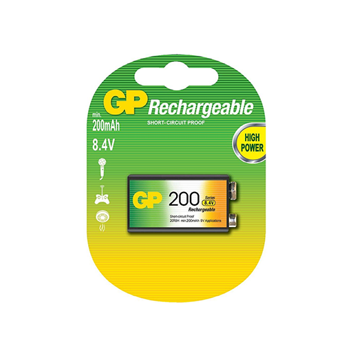 ელემენტი - GP GPRHV208R015 GP20R8H-2UE1 NiMH 8.4V 200mAh LSD