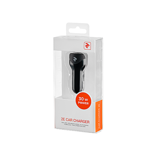 მანქანის დამტენი - 2E Car Charger Dual USB